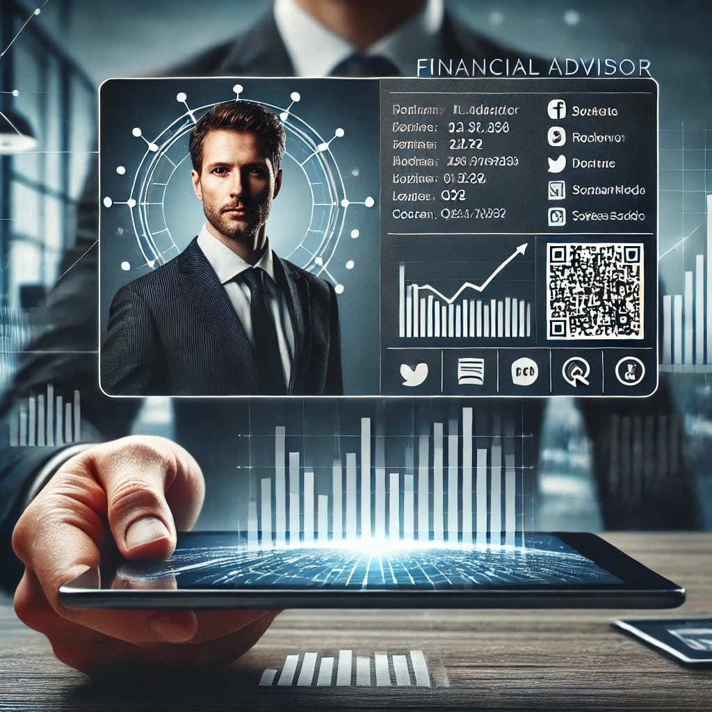 Top 10 Best Digital Business Cards for Financial Advisors