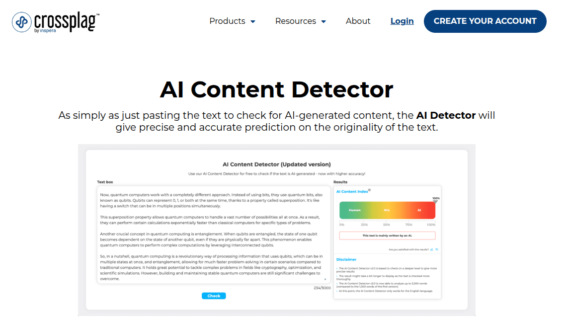crossplag ai detector crossplag ai detector